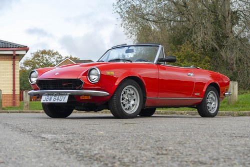 1983 Fiat 124 Sport Spider For Sale (picture 7 of 128)