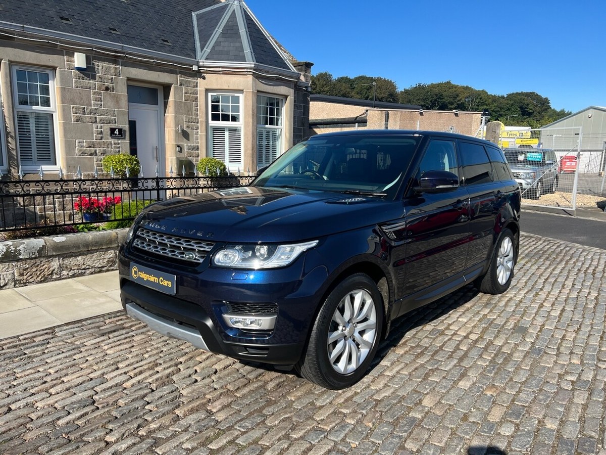 2013 Land Rover Range Rover Sport Blue Automatic, 7+ speed Right Hand ...