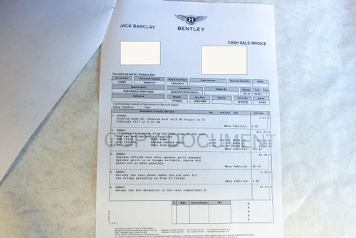 1998 Rolls-Royce Silver Spur Division RHD zum Verkauf (Bild 200 von 207)