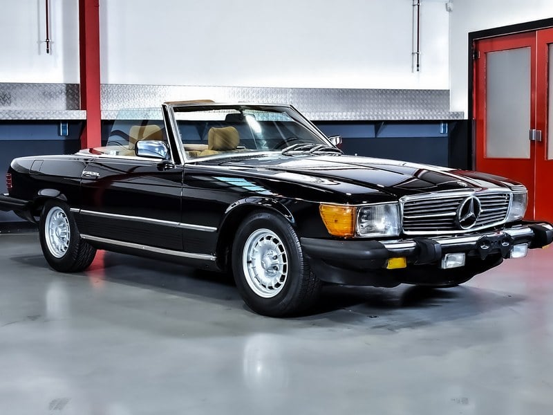 1983 Mercedes-Benz R107 500SL Convertible 5,0L V8