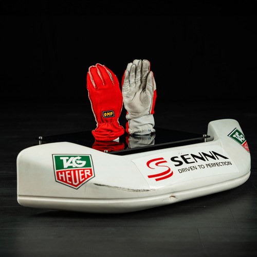 !--9973060305235--! Ayrton Senna Race Of Champions Gloves For Sale