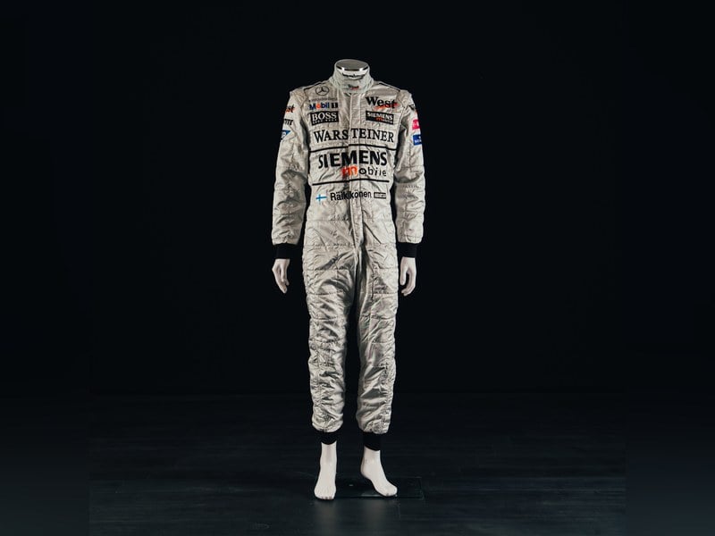 !--10163481706835--! Kimi Raikkonen Mclaren 2002 Racing Suit