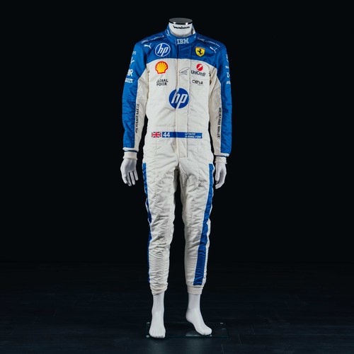 !--10176813039955--! Lewis Hamilton Replica Signed Suit In vendita