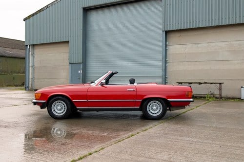 1983 Mercedes-Benz R107 380SL à vendre (picture 6 of 197)