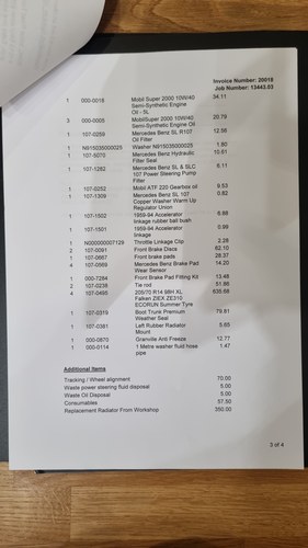 1983 Mercedes-Benz R107 380SL à vendre (picture 167 of 197)