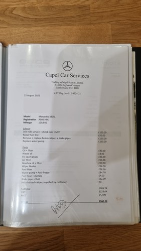 1983 Mercedes-Benz R107 380SL à vendre (picture 187 of 197)