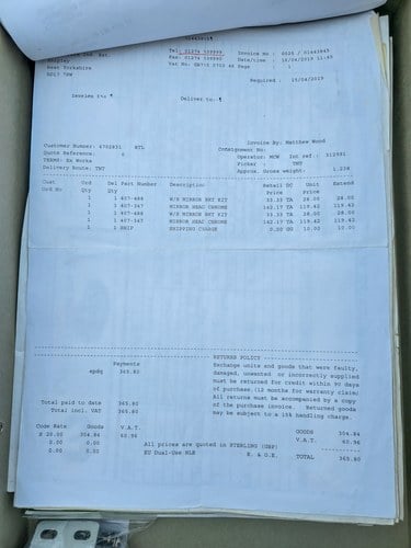 1954 MG TF 1250 RHD à vendre (picture 224 of 240)