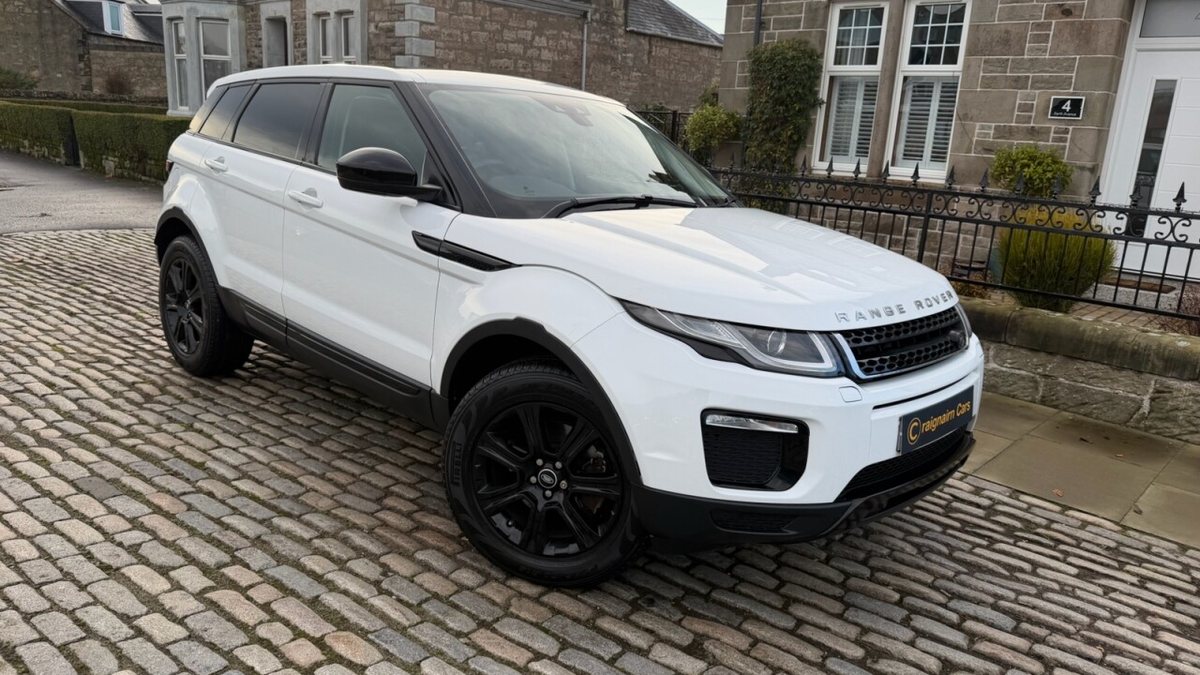 2017 Land Rover Range Rover Evoque Wit Automatisch, 7+ versnellingen ...