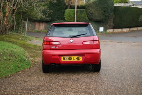 2000 Alfa Romeo 145 2.0 TS Quadrifoglio Verde à venda (imagem 10 de 270)