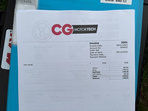 1994 BMW 840CI Te koop (foto 160 van 165)