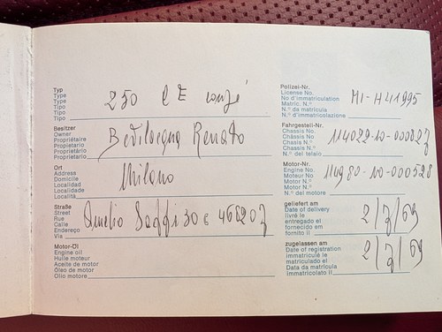 1969 Mercedes-Benz 250CE (W114) à vendre (picture 85 of 87)