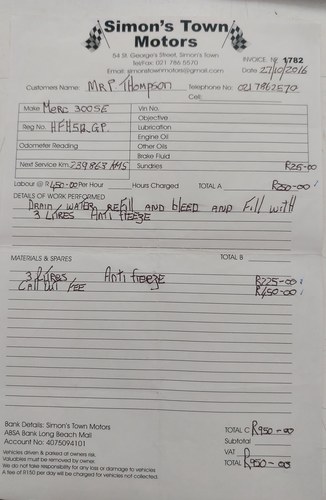 1991 Mercedes-Benz W126 300SE zum Verkauf (Bild 28 von 31)