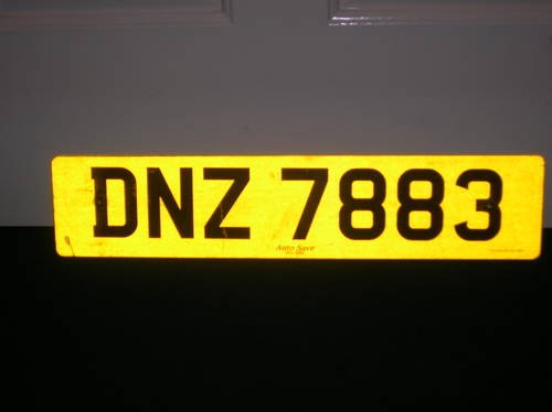 DNZ 7883 Registration For Sale