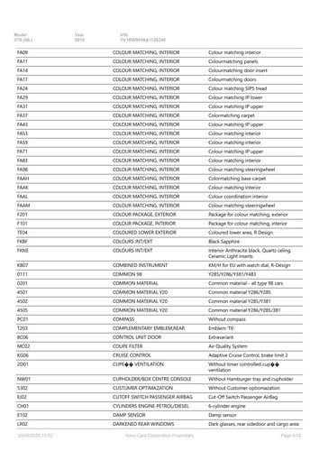 2010 Volvo V70 T6 R-Design zum Verkauf (Bild 172 von 190)