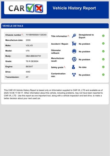 2010 Volvo V70 T6 R-Design zum Verkauf (Bild 182 von 190)