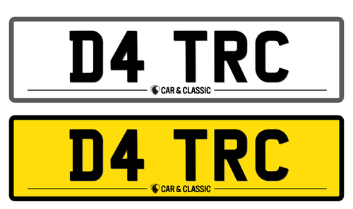Private Registration Set: B1 TRC - D4 TRC - F4 TRC For Sale (picture 3 of 6)