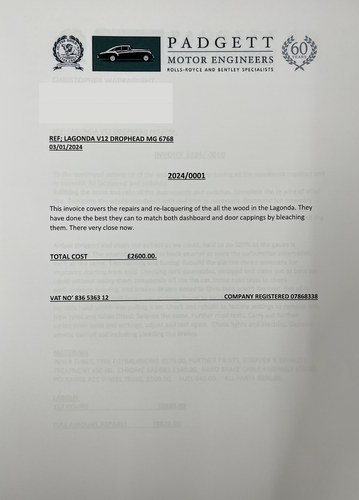 1939 Lagonda V12 Drophead Coupé zum Verkauf (Bild 88 von 219)