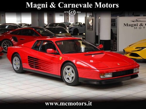 1990 Ferrari Testarossa VETTURA UFFICIALE ITALIA À venda