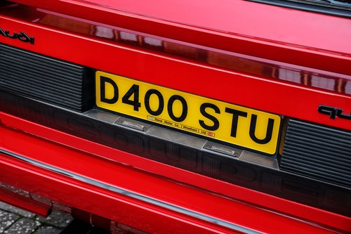 1987 Audi Quattro ‘UR’ 2.1L 10V In vendita (immagine 41 di 171)