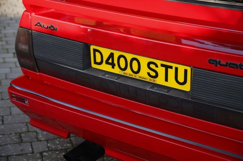 1987 Audi Quattro ‘UR’ 2.1L 10V In vendita (immagine 92 di 171)