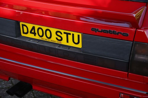 1987 Audi Quattro ‘UR’ 2.1L 10V In vendita (immagine 94 di 171)