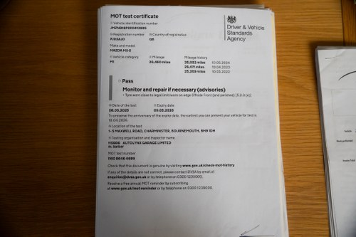 2005 Mazda MX5 Mk2 1.8L Arctic In vendita (immagine 138 di 145)