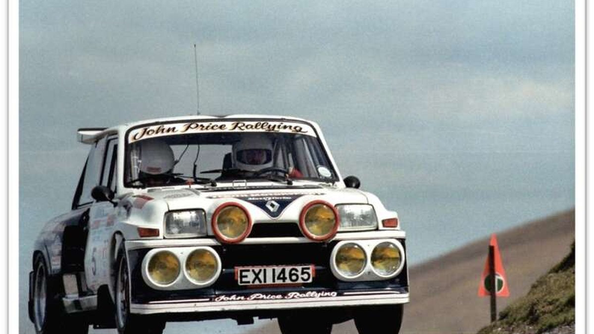 John Price Rallying 1984 Renault 11 whitejohn-price-1988-livery Manual Left Hand Drive in ...