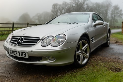 2003 Mercedes-Benz R230 SL500 à venda (imagem 30 de 253)