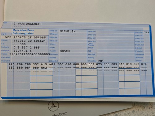 2003 Mercedes-Benz R230 SL500 à venda (imagem 206 de 253)