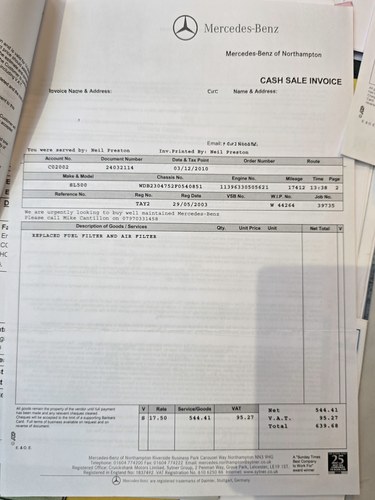 2003 Mercedes-Benz R230 SL500 à venda (imagem 217 de 253)