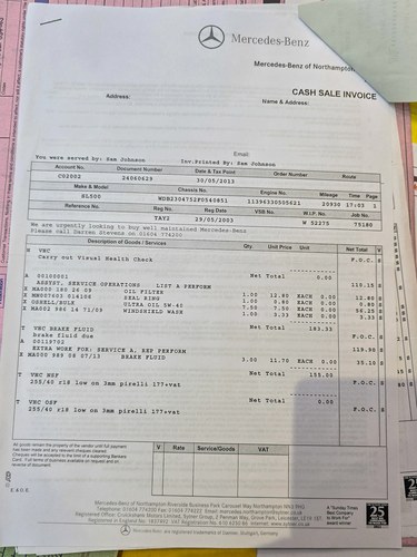 2003 Mercedes-Benz R230 SL500 à venda (imagem 220 de 253)