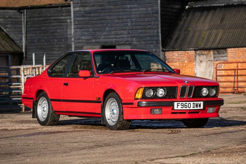 1989 BMW 635 CSI MOTORSPORT In vendita all'asta