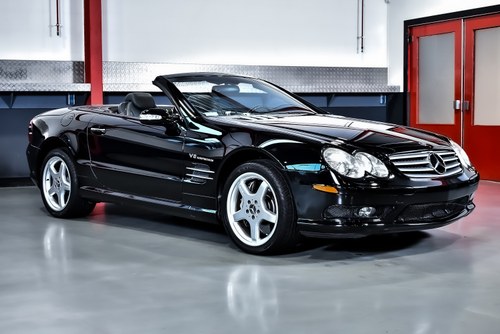 2003 Mercedes-Benz R230 SL55 AMG "Glass Sunroof" Convertible 5,5L V8 For Sale (picture 1 of 112)
