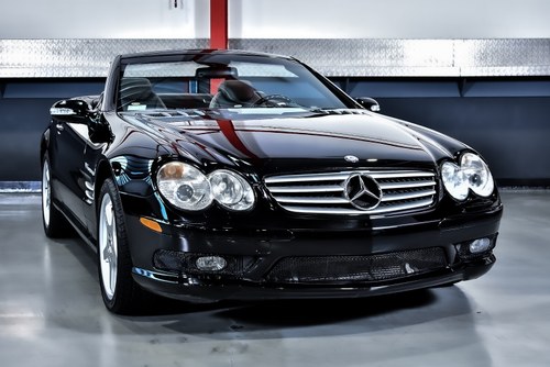 2003 Mercedes-Benz R230 SL55 AMG "Glass Sunroof" Convertible 5,5L V8 For Sale (picture 7 of 112)