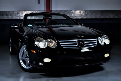 2003 Mercedes-Benz R230 SL55 AMG "Glass Sunroof" Convertible 5,5L V8 For Sale (picture 9 of 112)