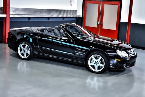2003 Mercedes-Benz R230 SL55 AMG "Glass Sunroof" Convertible 5,5L V8 For Sale (picture 11 of 112)