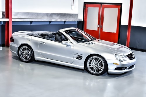 2004 Mercedes-Benz R230 SL55 AMG "Glass Sunroof" Convertible 5,5L V8 For Sale (picture 7 of 92)