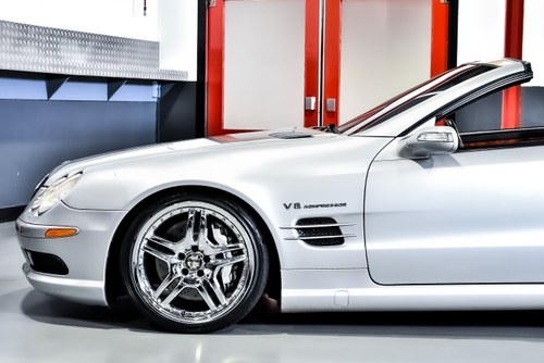 2004 Mercedes-Benz R230 SL55 AMG "Glass Sunroof" Convertible 5,5L V8 For Sale (picture 72 of 92)