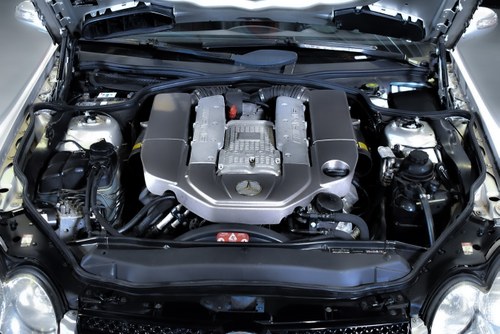 2004 Mercedes-Benz R230 SL55 AMG "Glass Sunroof" Convertible 5,5L V8 For Sale (picture 87 of 92)