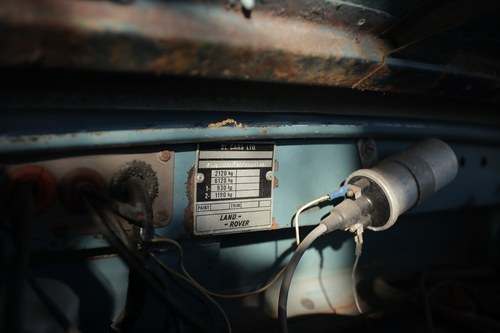 1984 Land Rover Series III 88" zum Verkauf (Bild 57 von 70)