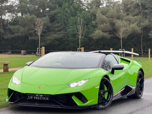 2018 LAMBORGHINI HURACAN 5.2 V10 LP 640-4 Performante Spyder À venda