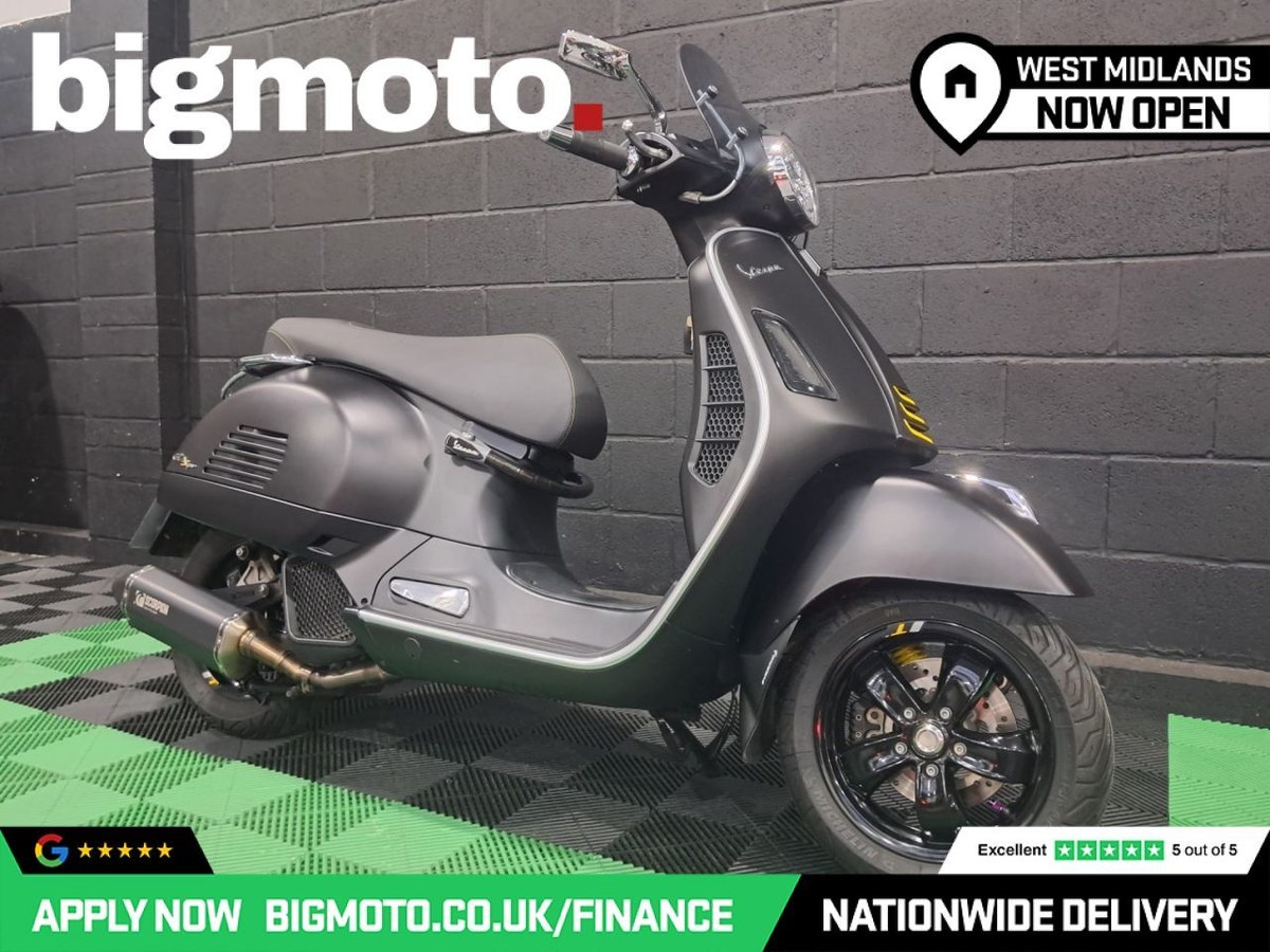 2022 Piaggio Vespa GTS125IE Black Automatic Right Hand Drive in United ...