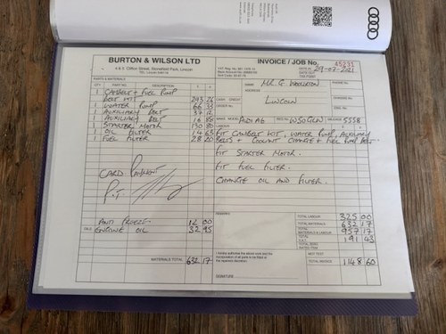 2001 Audi C5 A6 2.5 TDI V6 170bhp Quattro Manual For Sale (picture 74 of 75)