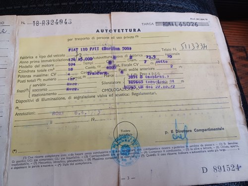 1973 Fiat 500 R For Sale (picture 112 of 112)