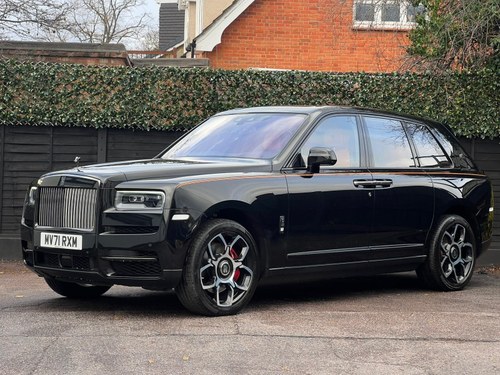 2021 Rolls-Royce Cullinan 6.75 V12 Black Badge Auto 4WD Euro À venda
