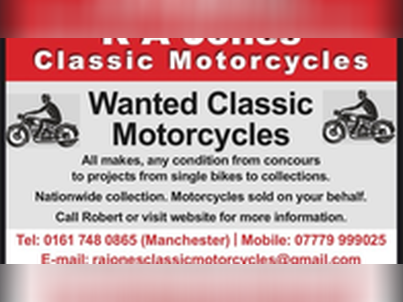 Wanted Classic Motorcycles