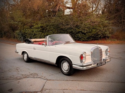 1965 Mercedes-Benz 220SEB Cabriolet W111 In vendita (immagine 2 di 281)