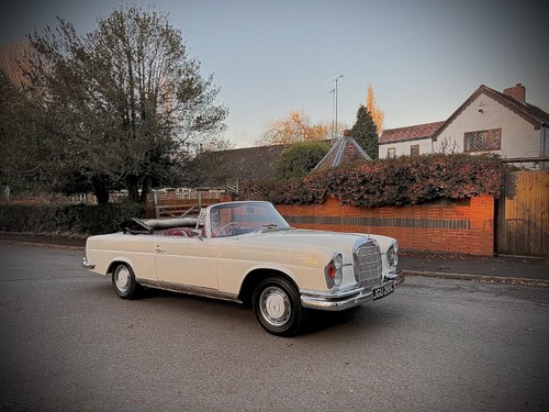 1965 Mercedes-Benz 220SEB Cabriolet W111 In vendita (immagine 6 di 281)