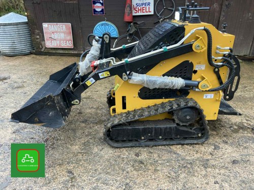 NEW MICRO LOADER SKID STEER TRACKED COMPACT SHOVEL SEE VIDEO SOLD