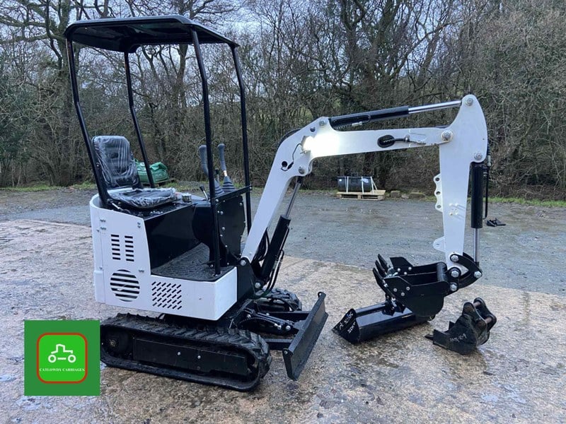 JPC KV12 MINI DIGGER 1-TON 2025 SIMPLY AFFORDABLE 3 BUCKETS